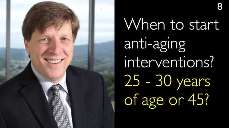 When to start anti-aging interventions? 25 - 30 years of age or 45? 8