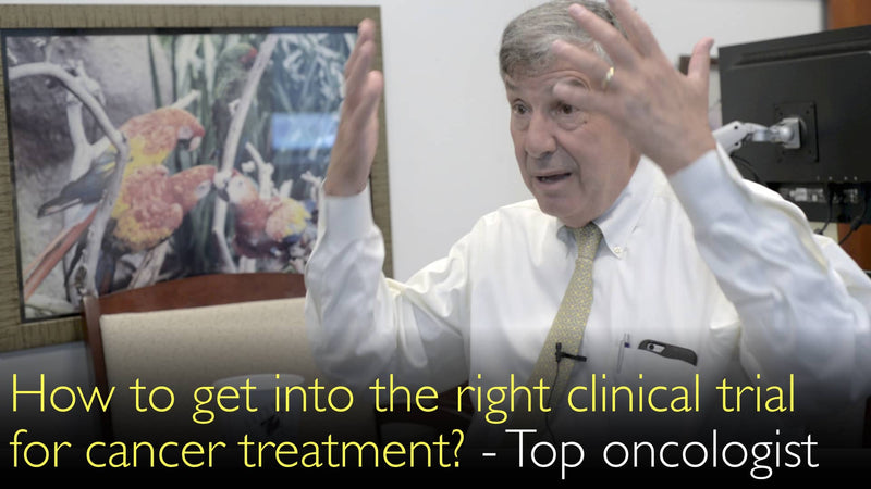 How to find appropriate clinical trial for cancer treatment? 9