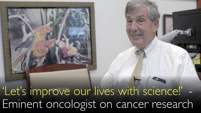 Let’s improve our lives with science! Eminent oncologist speaks on a future of medicine. 12