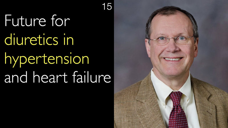 Future for diuretics in hypertension and heart failure. 15