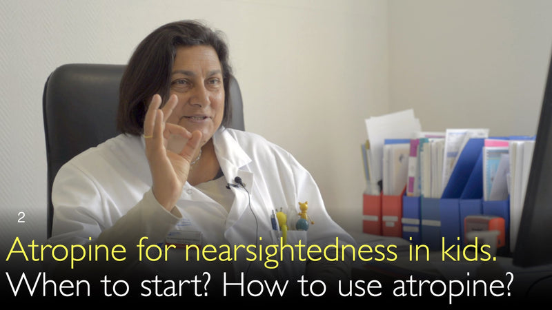 Atropine for nearsightedness in kids. When to start? How to use atropine? 2