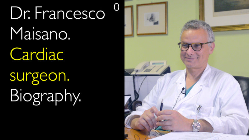 Dr. Francesco Maisano. Hart chirurg. Biografie. 0