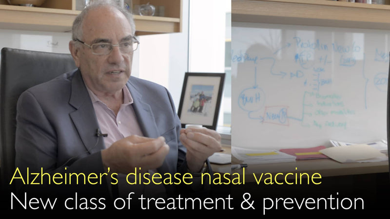 Nasal vaccine to prevent Alzheimer’s disease. New treatment at early stages. 6