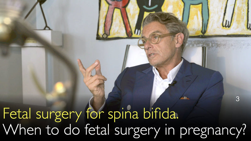 Fetal surgery for spina bifida. When to do fetal surgery in pregnancy? 3