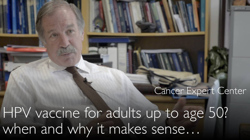 HPV vaccine for adults up to age 50? 12