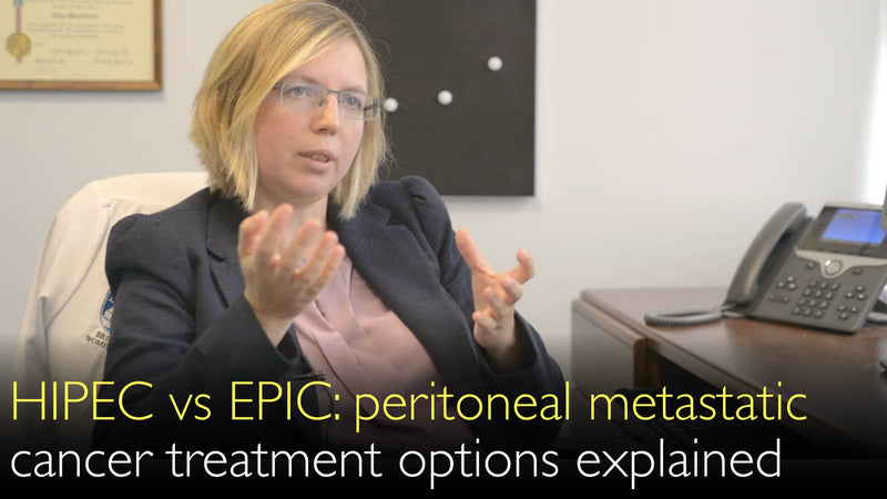 HIPEC vs EPIC. Comparison of metastatic peritoneal cancer treatment. 3