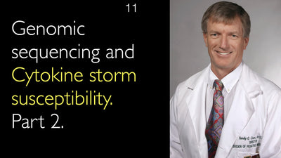 Genomic sequencing and Cytokine storm susceptibility. Part 2. 11