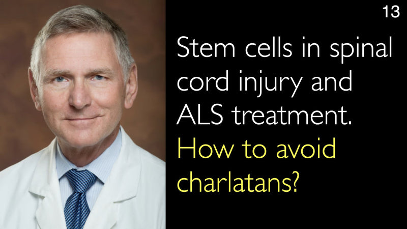 Stem cells in spinal cord injury and ALS treatment. How to avoid charlatans? 13