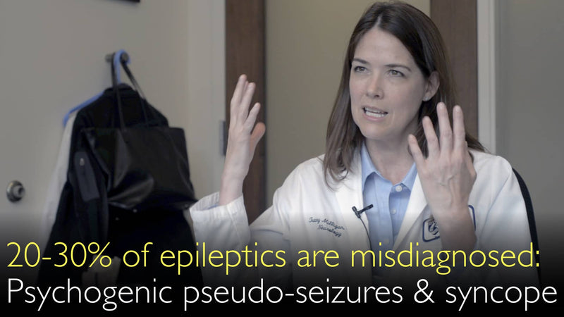 20-40% of epilepsy patients have wrong diagnosis. Psychogenic epileptic pseudo-seizures. Syncope. 4