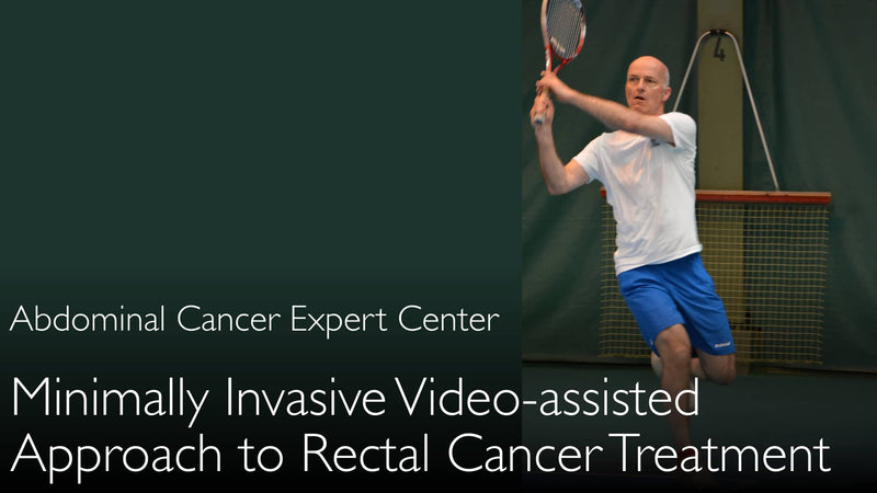 Minimally invasive rectal cancer surgery. Video-assisted transanal surgery. 4