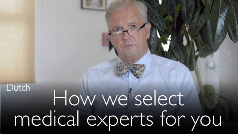 Dutch. How do we select medical experts?