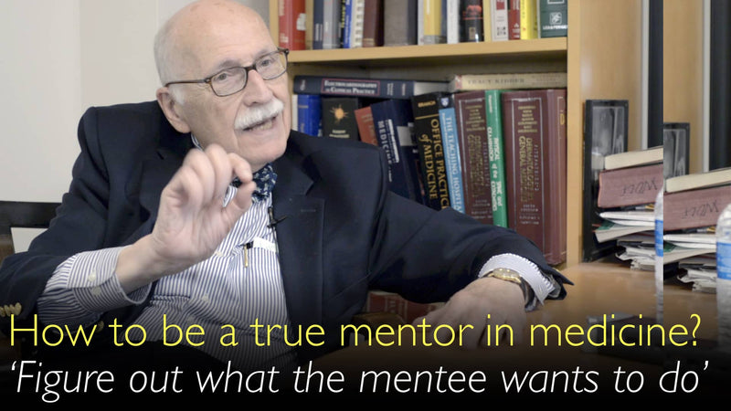 How to be a true mentor in medicine? Figure out what the mentee wants to do. 1