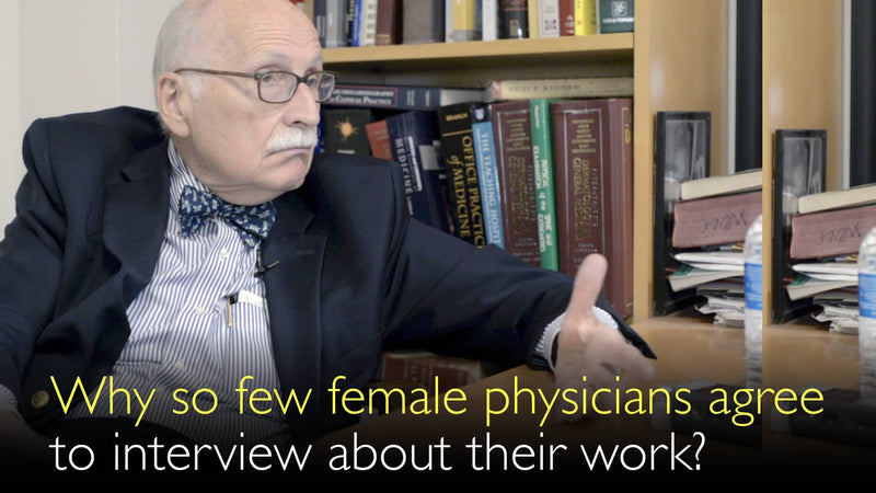 Why so few female physicians agree to interview about their work? 9