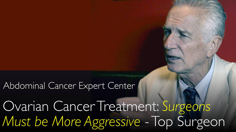 Surgical treatment of ovarian cancer is not done well. Leading cancer surgeon explains. 11