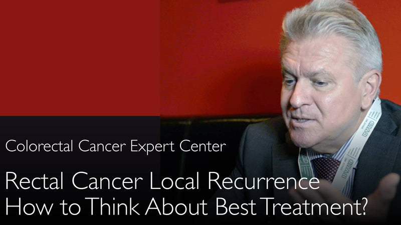 Local recurrence of rectal cancer. Treatment options. 7