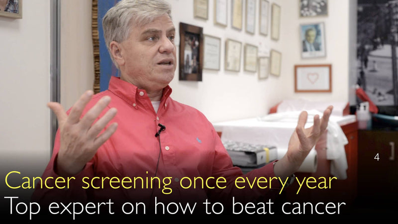 Do cancer screening once every year. How to avoid cancer. 4
