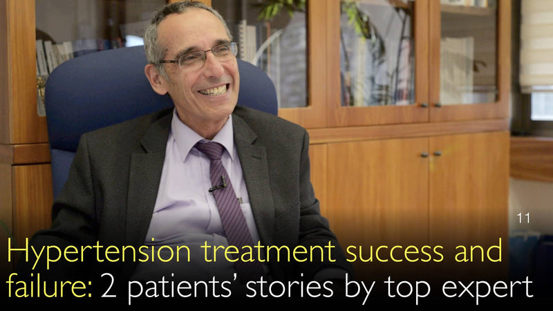 Hypertension treatment success and failure. Top cardiologist discusses two clinical cases.